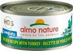 Almo Nature HQS Complete Chicken Recipe With Turkey In Gravy